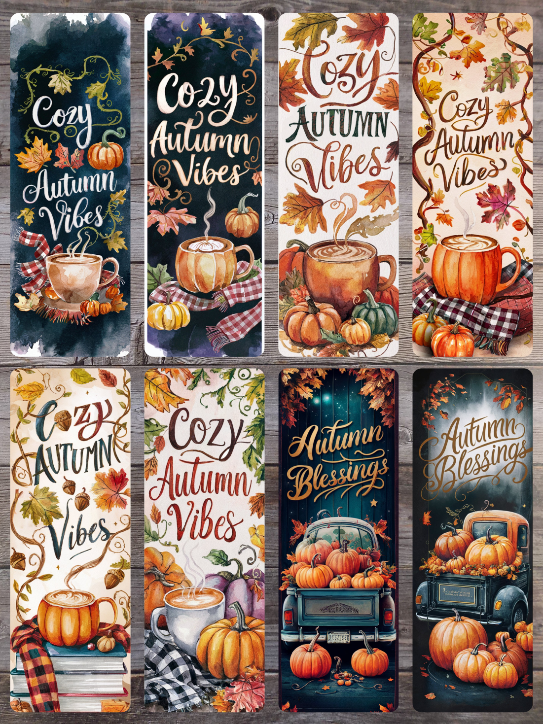 Autumn B Standard Bookmarks