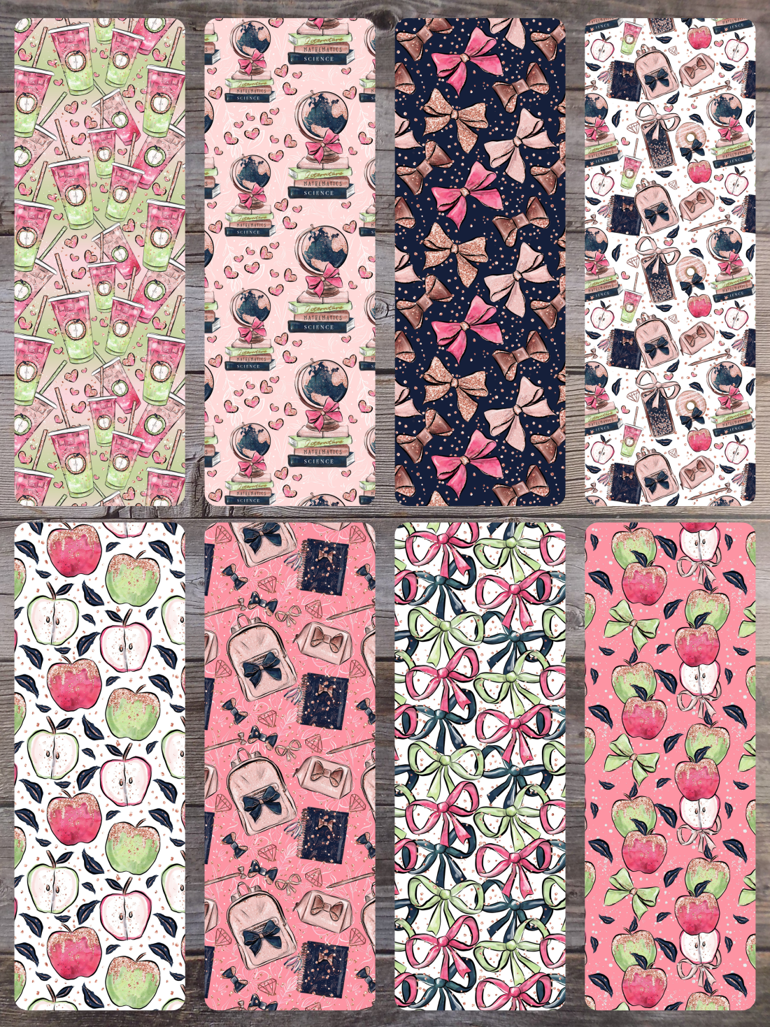 Back to School A Standard Bookmarks