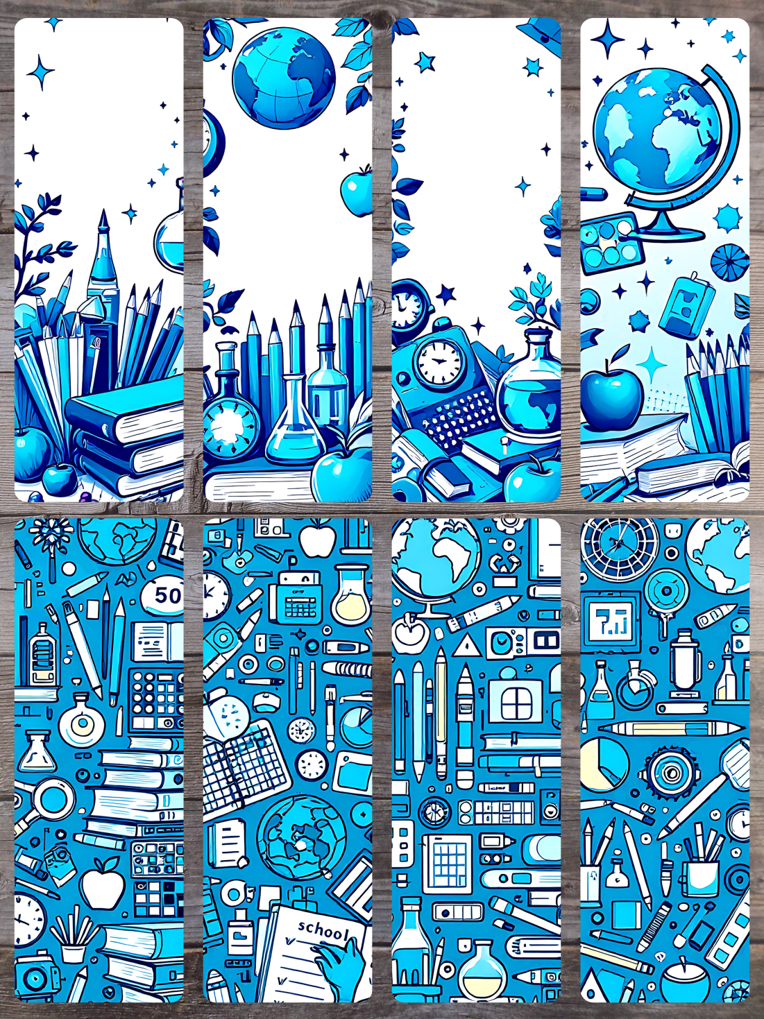 Back to School B Standard Bookmarks