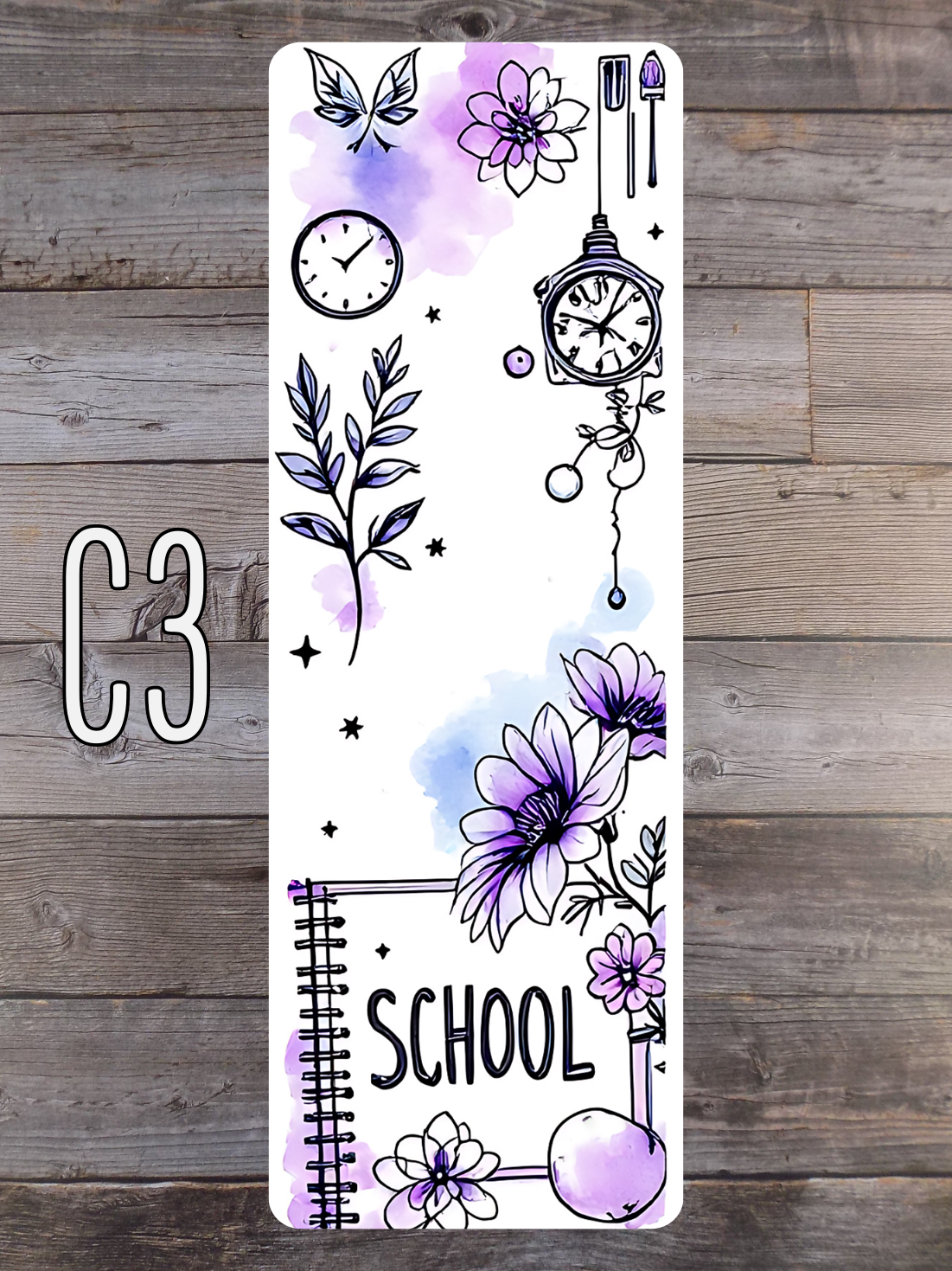 Back to School C Standard Bookmarks