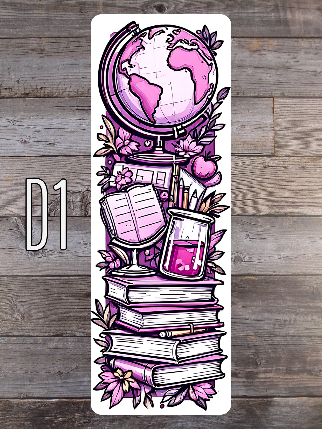 Back to School D Standard Bookmarks