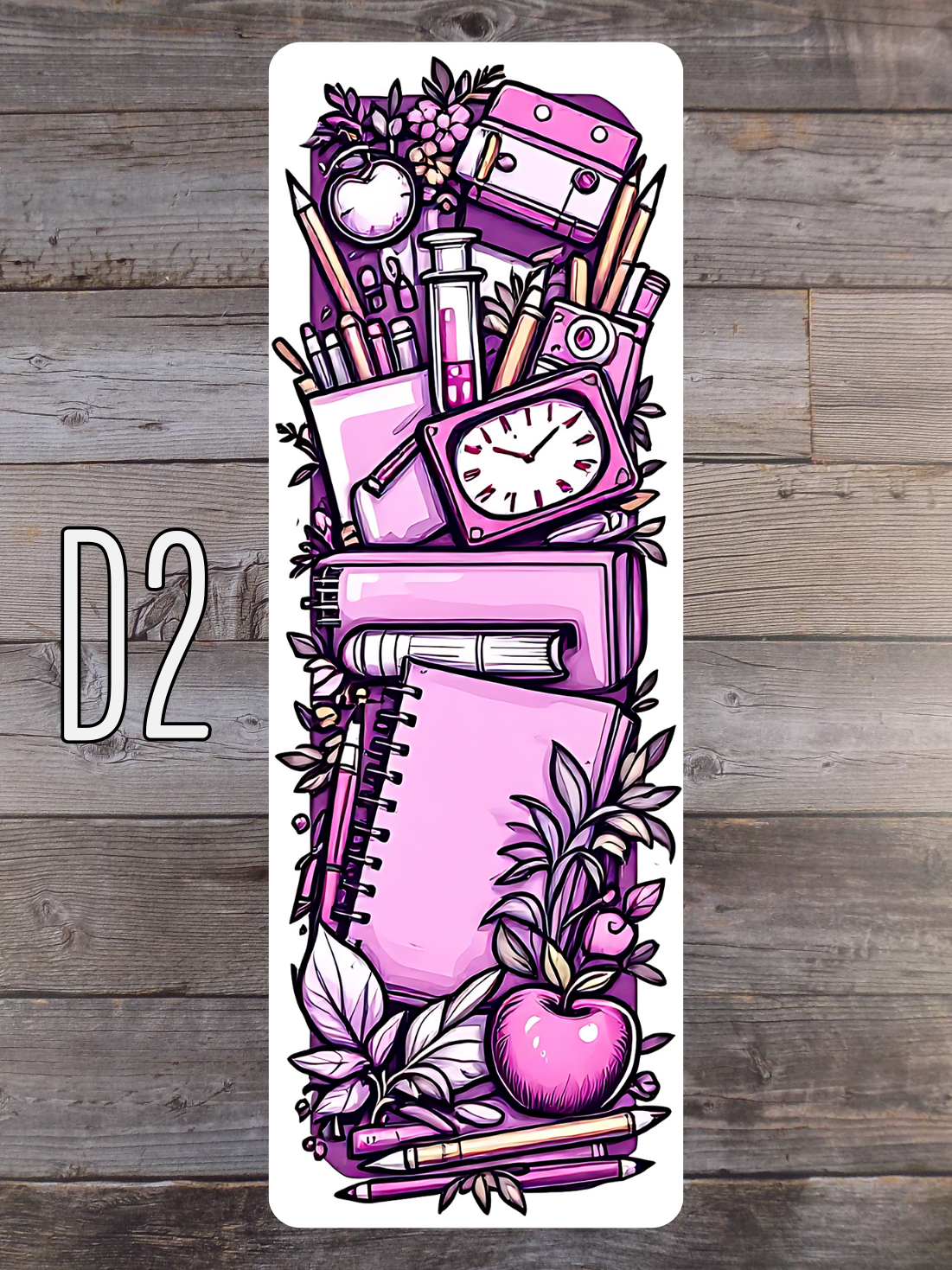 Back to School D Standard Bookmarks