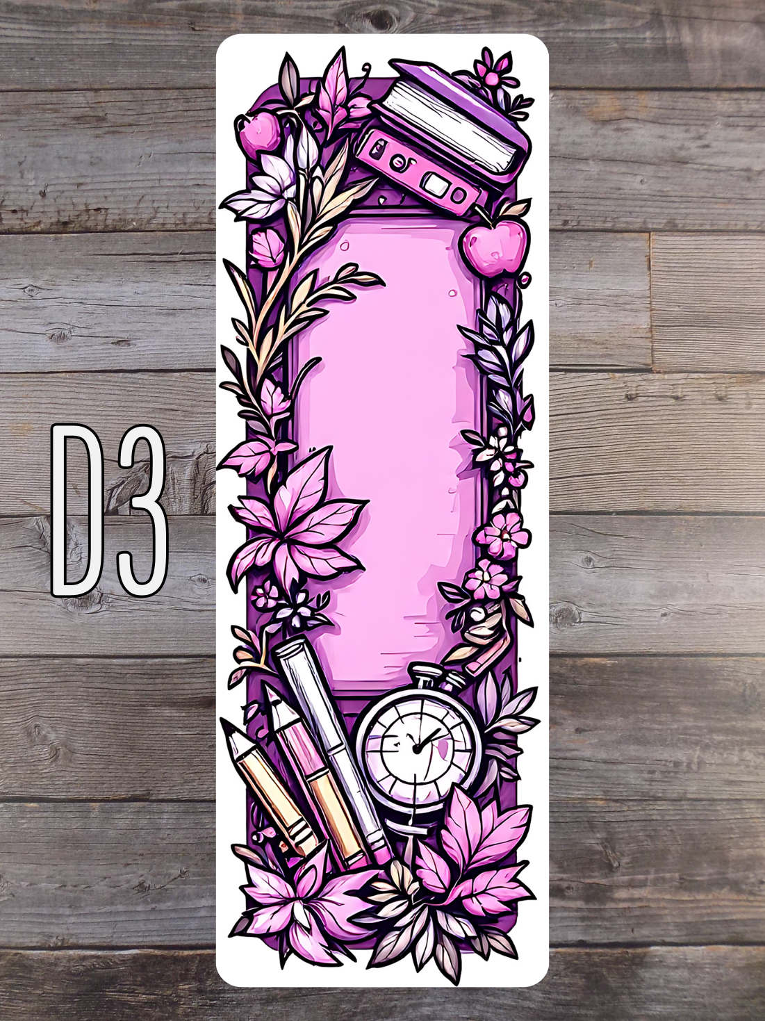 Back to School D Standard Bookmarks