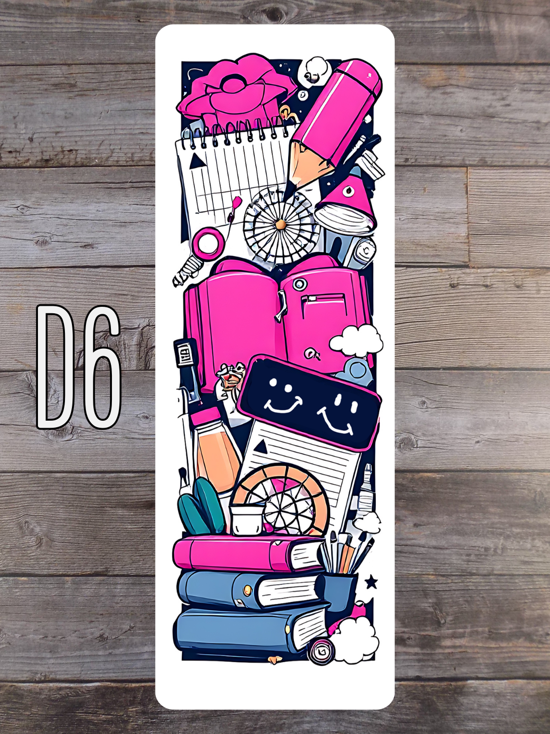 Back to School D Standard Bookmarks
