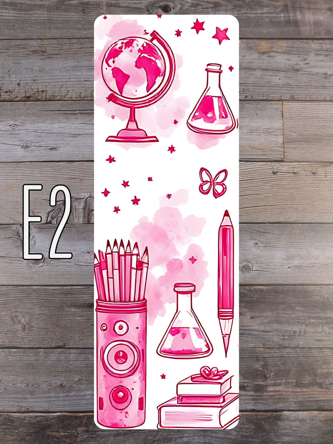 Back to School E Standard Bookmarks