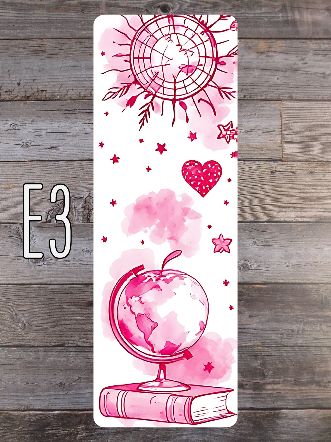 Back to School E Standard Bookmarks