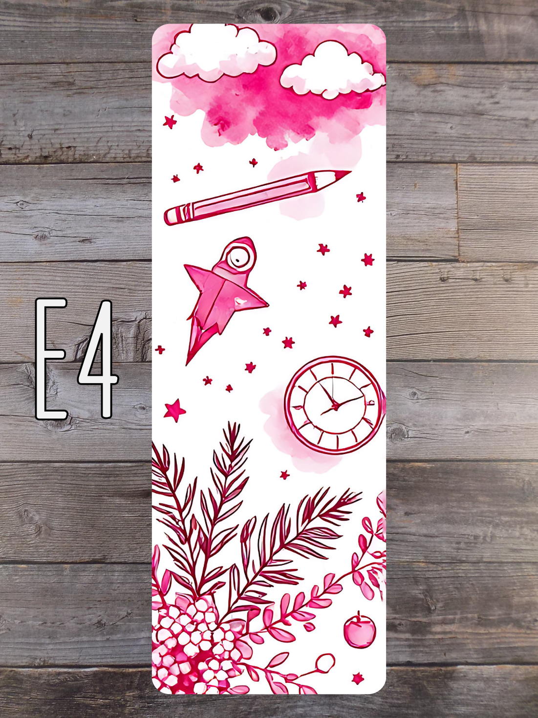 Back to School E Standard Bookmarks