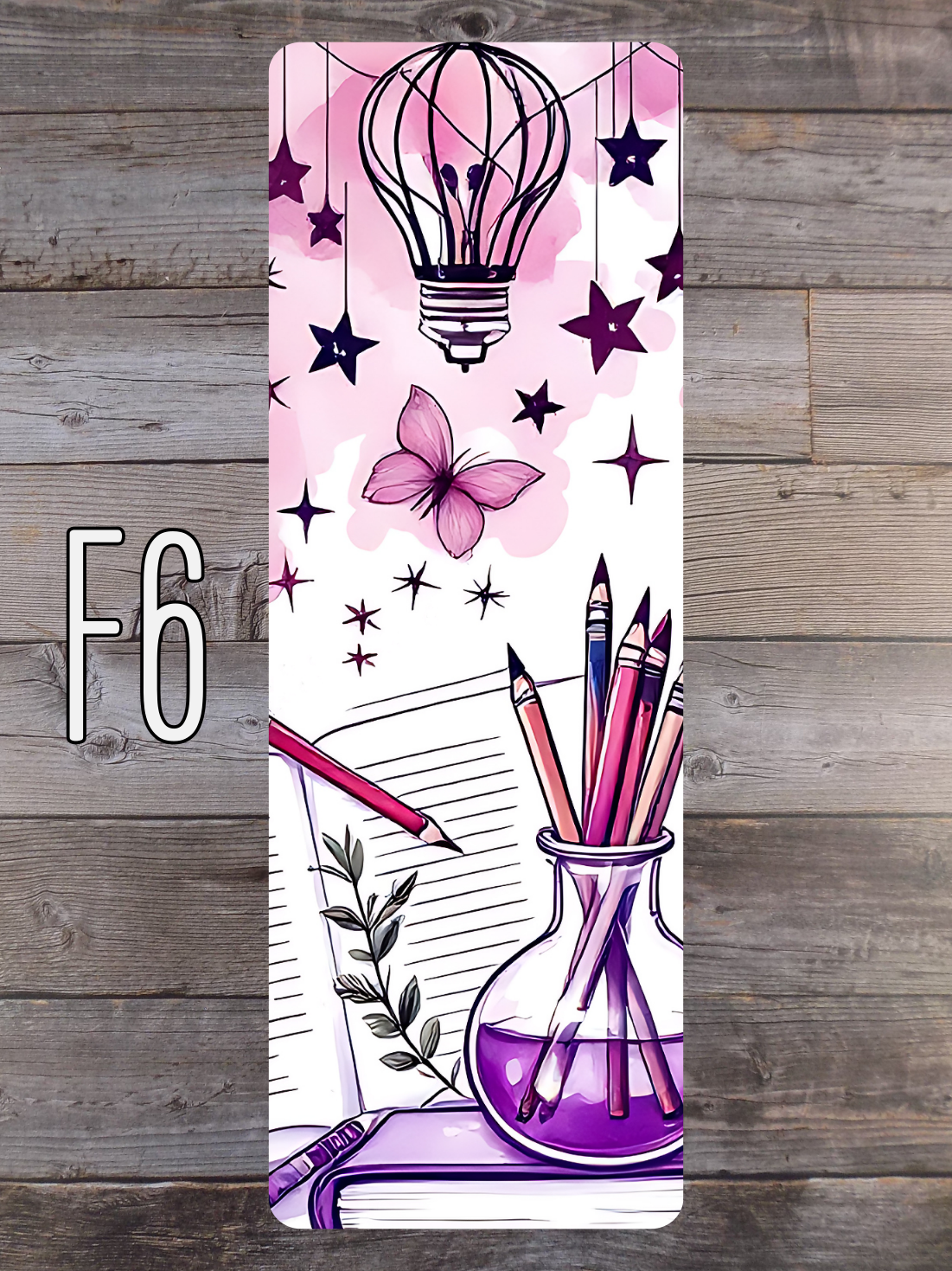 Back to School F Standard Bookmarks