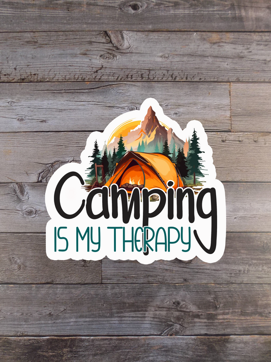 Camping Is My Therapy