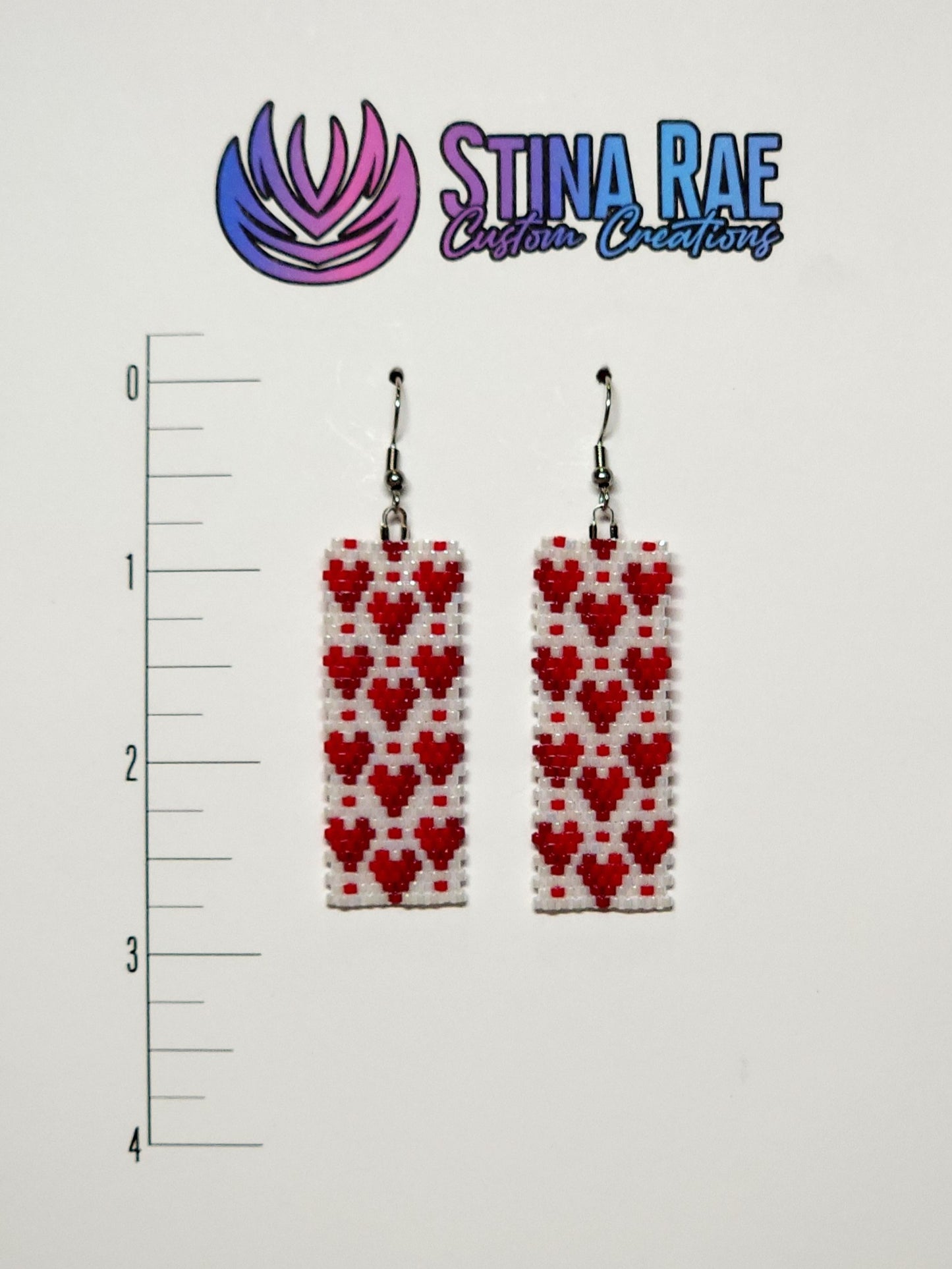 Cascading Heart Earrings
