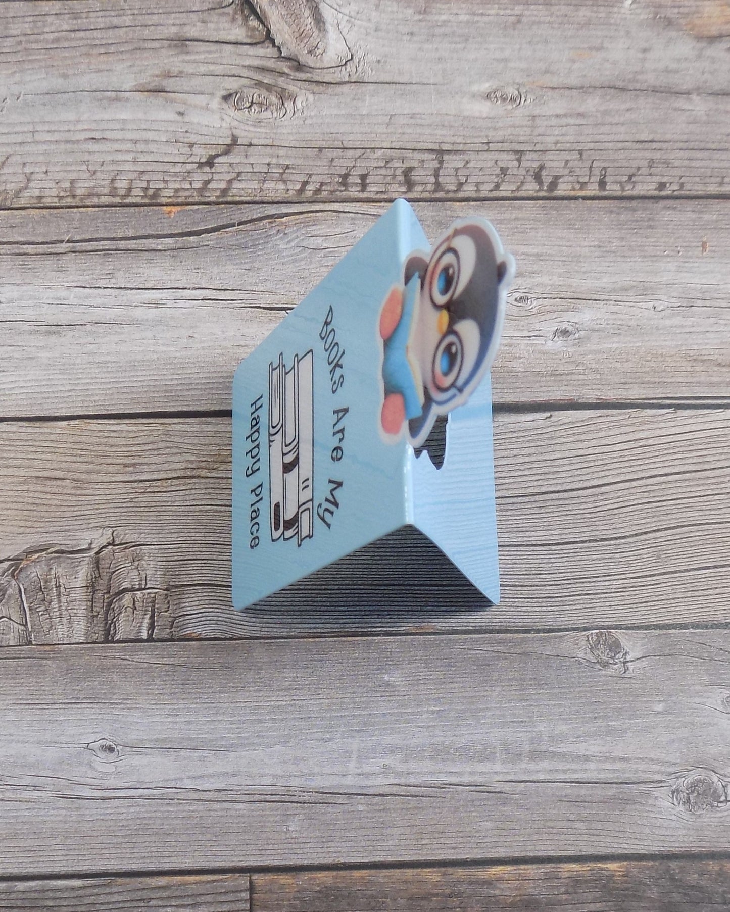 Penguin Peekaboo Bookmark