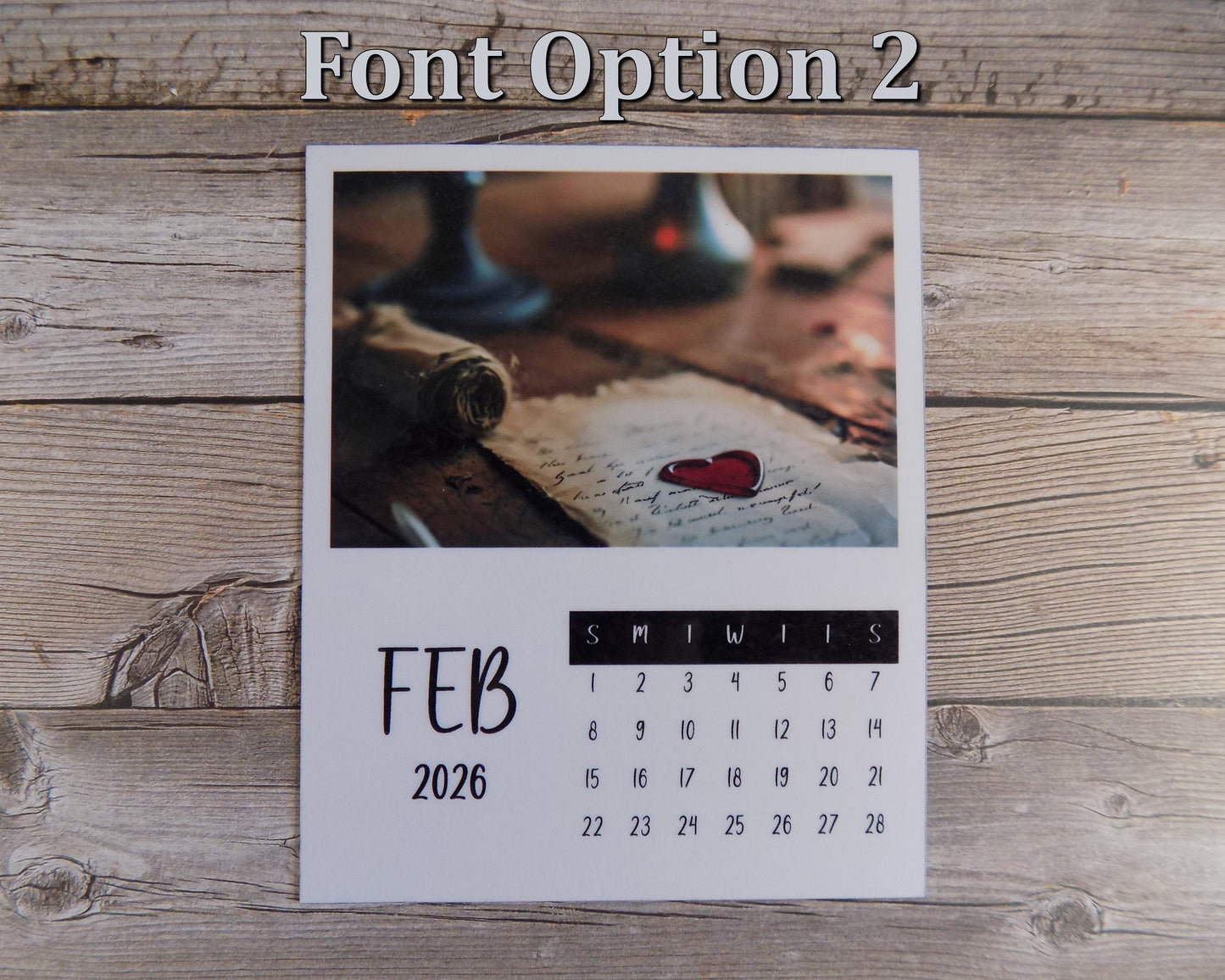 Custom Calendar Magnets - 4 in x 3.3 in