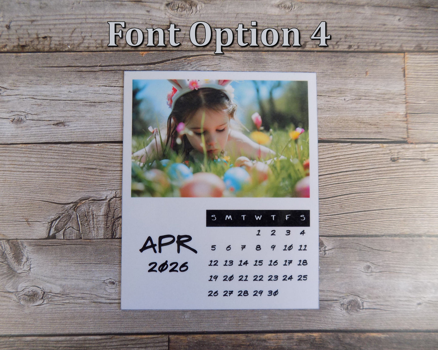 Custom Calendar Magnets - 4 in x 3.3 in