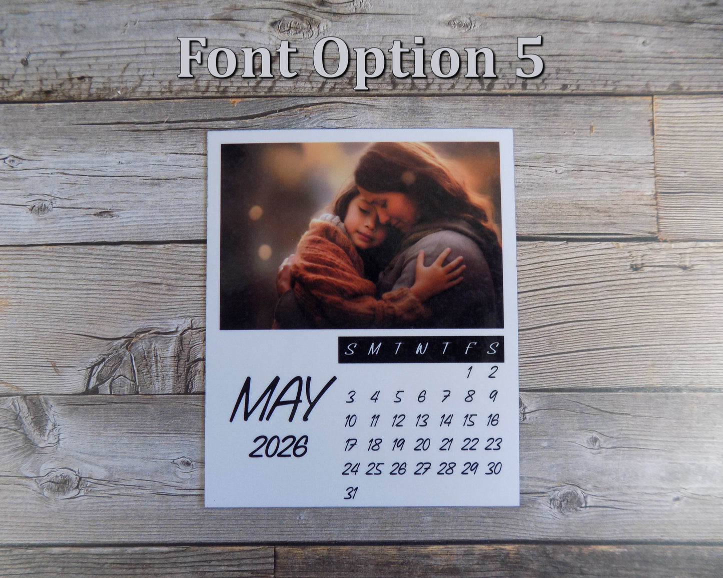 Custom Calendar Magnets - 4 in x 3.3 in