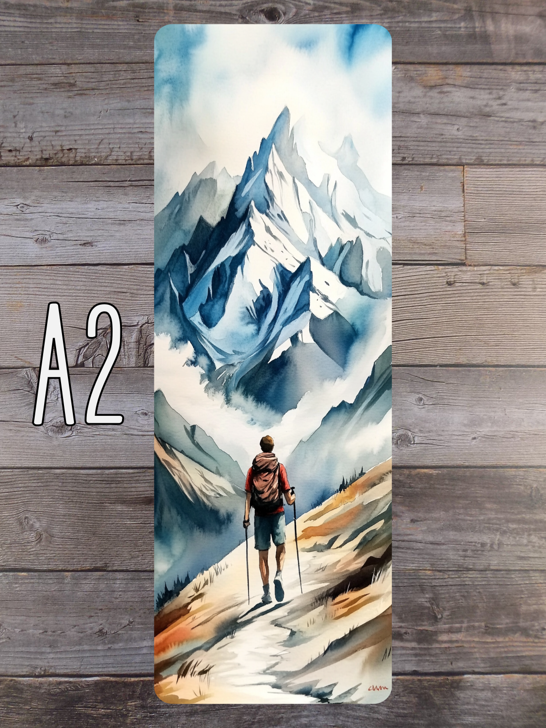 Hiking A Standard Bookmarks