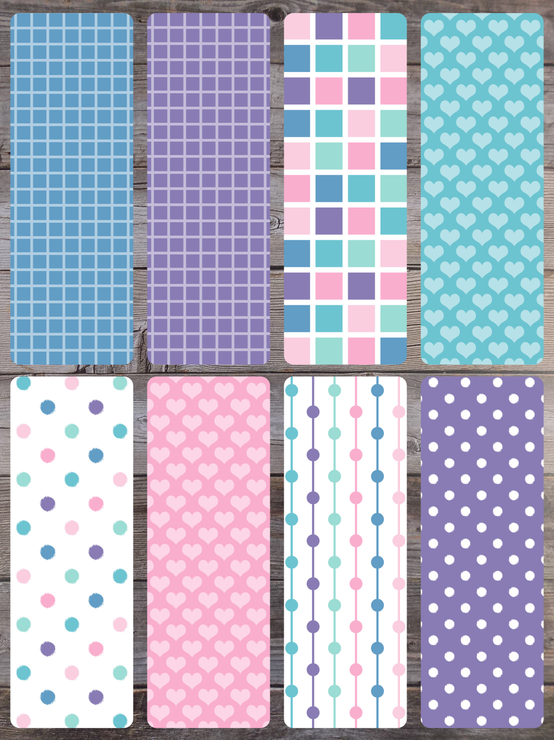 Mermaid Rainbow A Standard Bookmarks