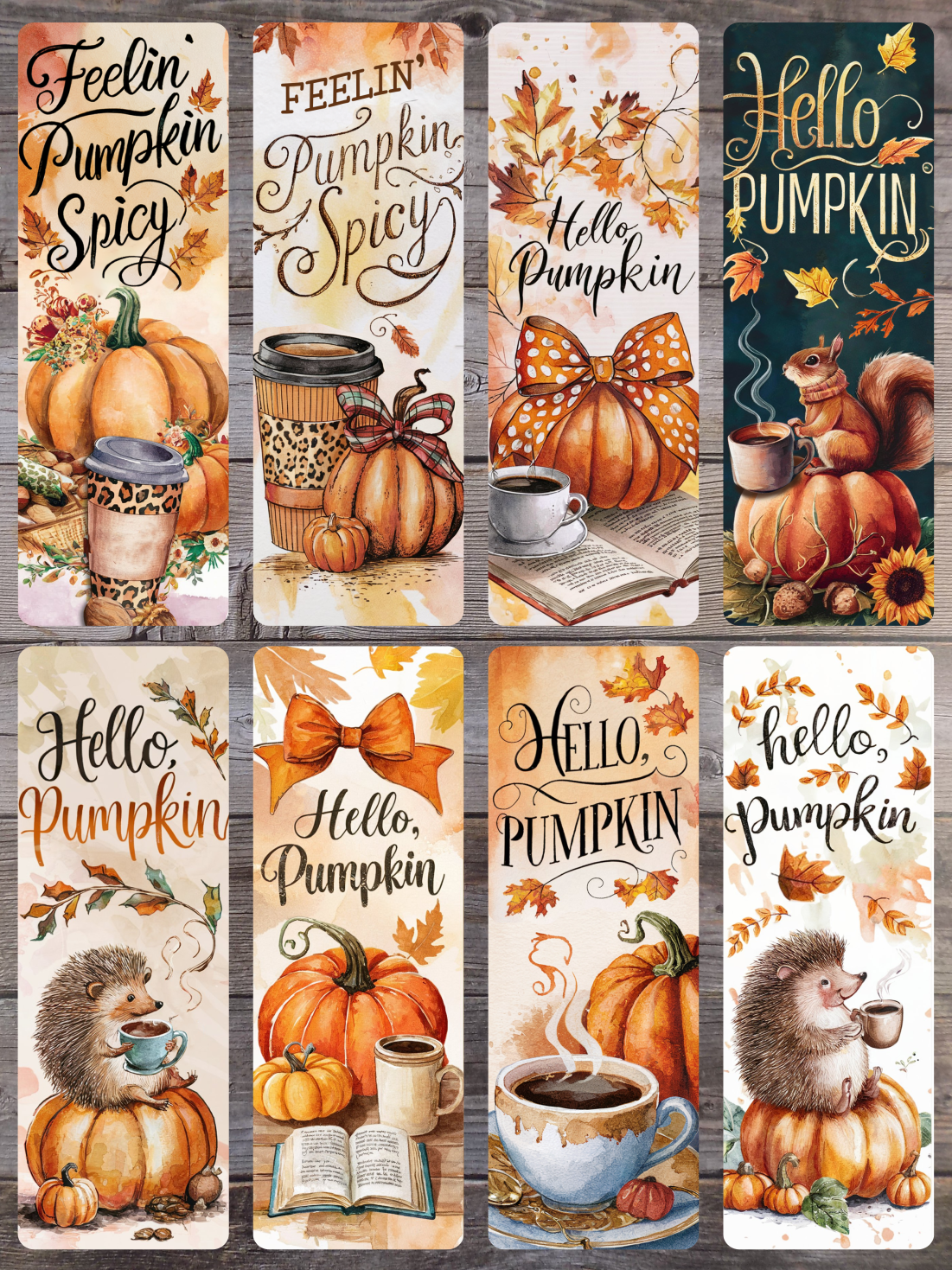 Pumpkin B Standard Bookmarks