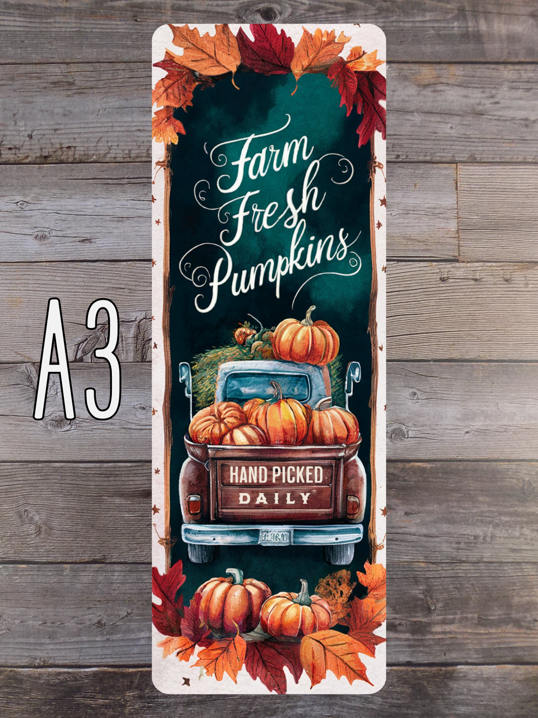 Pumpkin A Standard Bookmarks