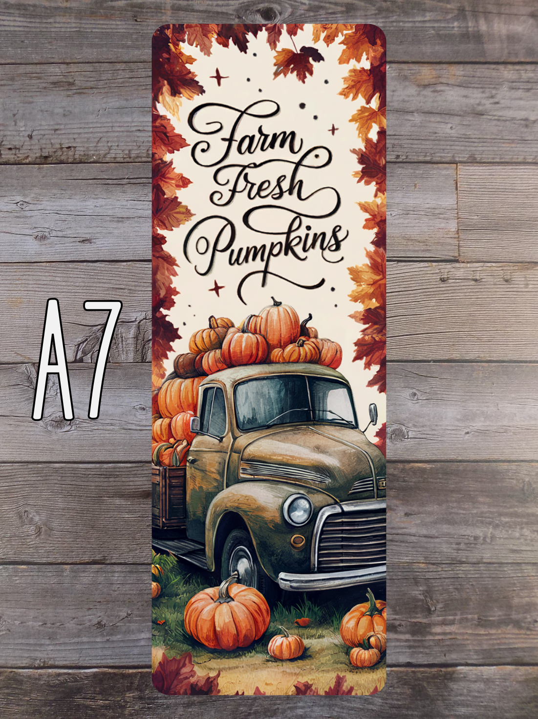 Pumpkin A Standard Bookmarks