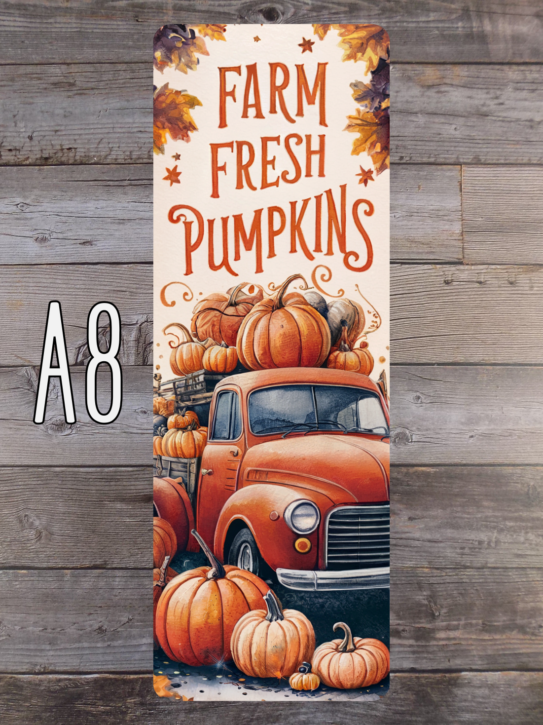 Pumpkin A Standard Bookmarks