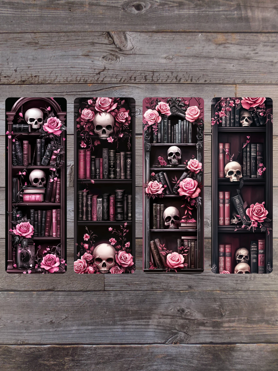Skull A Standard Bookmarks