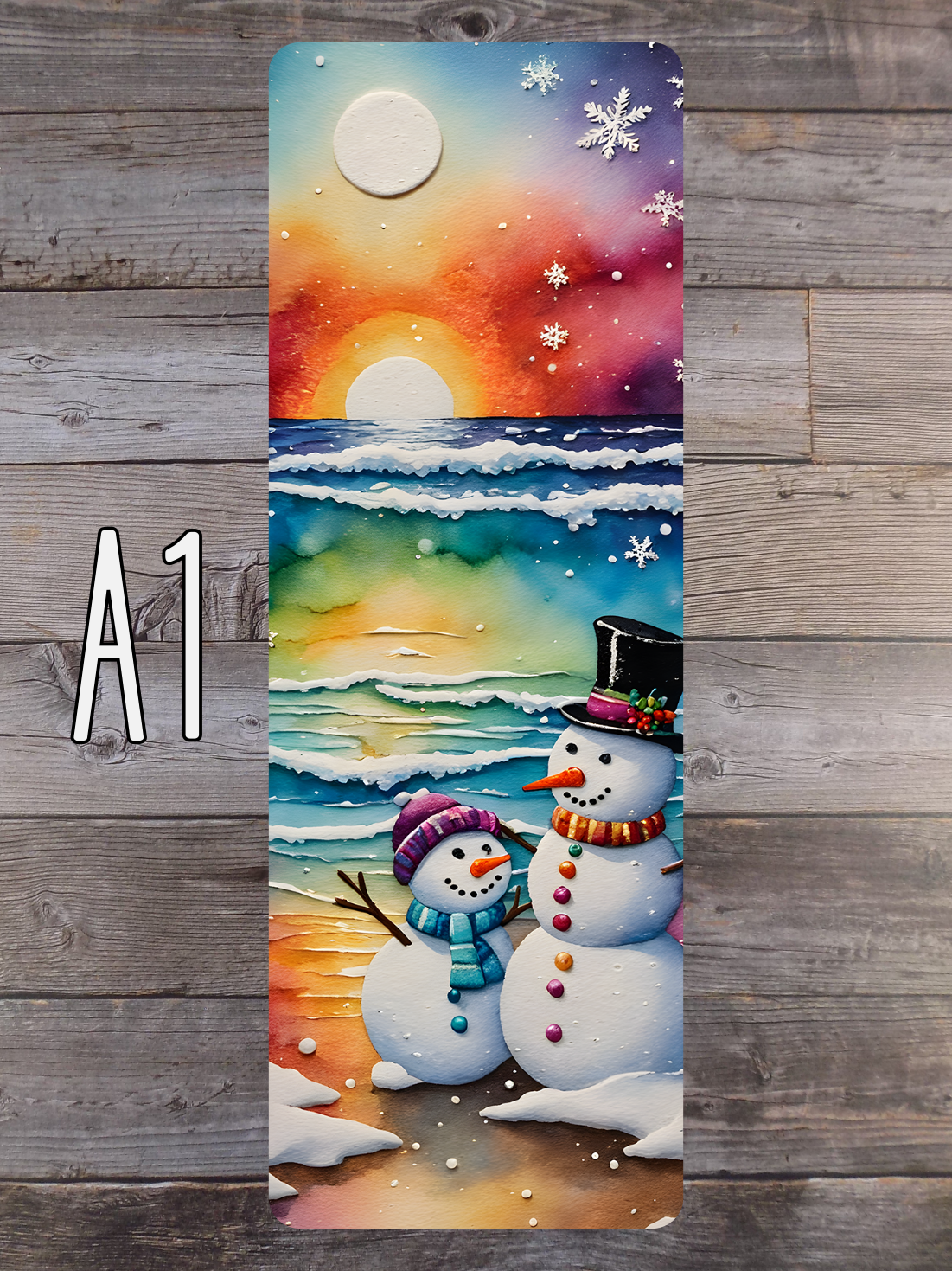 Snowman A Standard Bookmarks