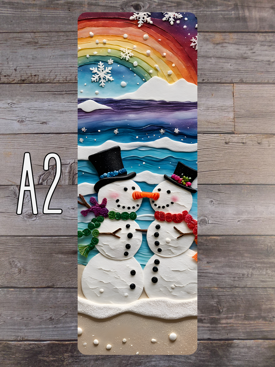 Snowman A Standard Bookmarks