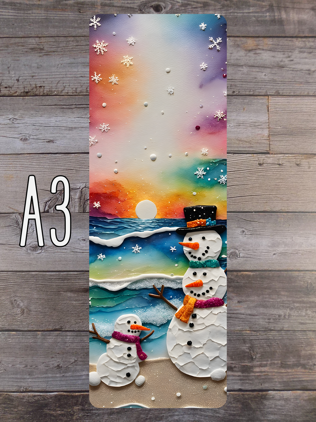 Snowman A Standard Bookmarks