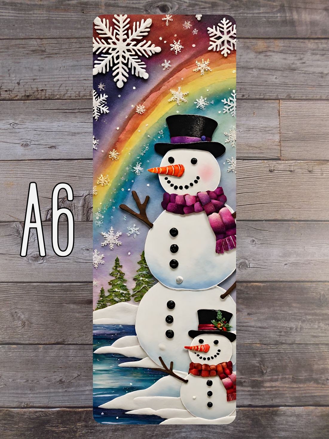 Snowman A Standard Bookmarks