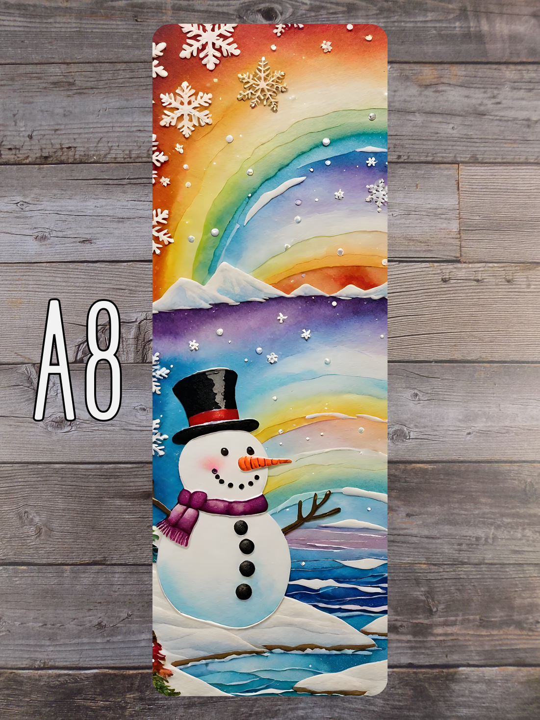 Snowman A Standard Bookmarks