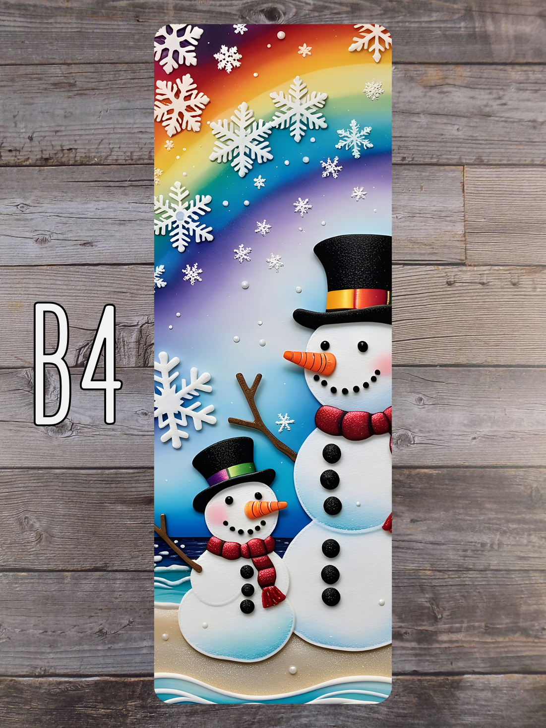 Snowman B Standard Bookmarks