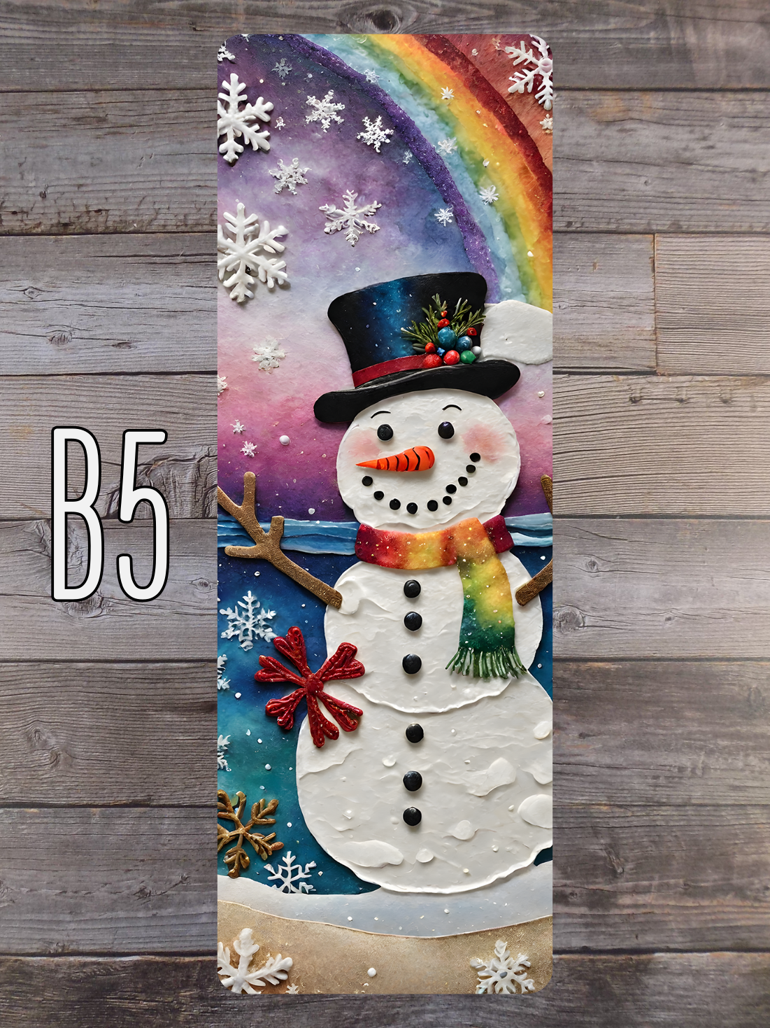 Snowman B Standard Bookmarks
