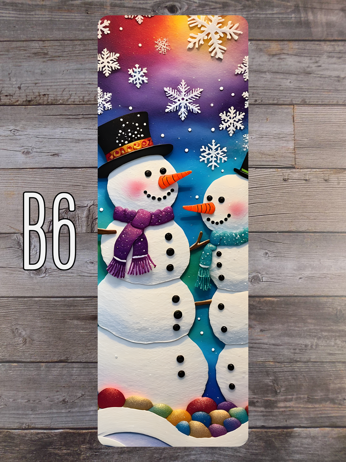 Snowman B Standard Bookmarks