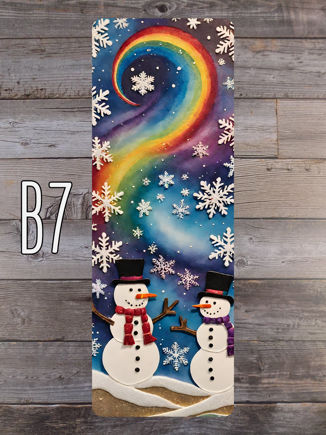 Snowman B Standard Bookmarks