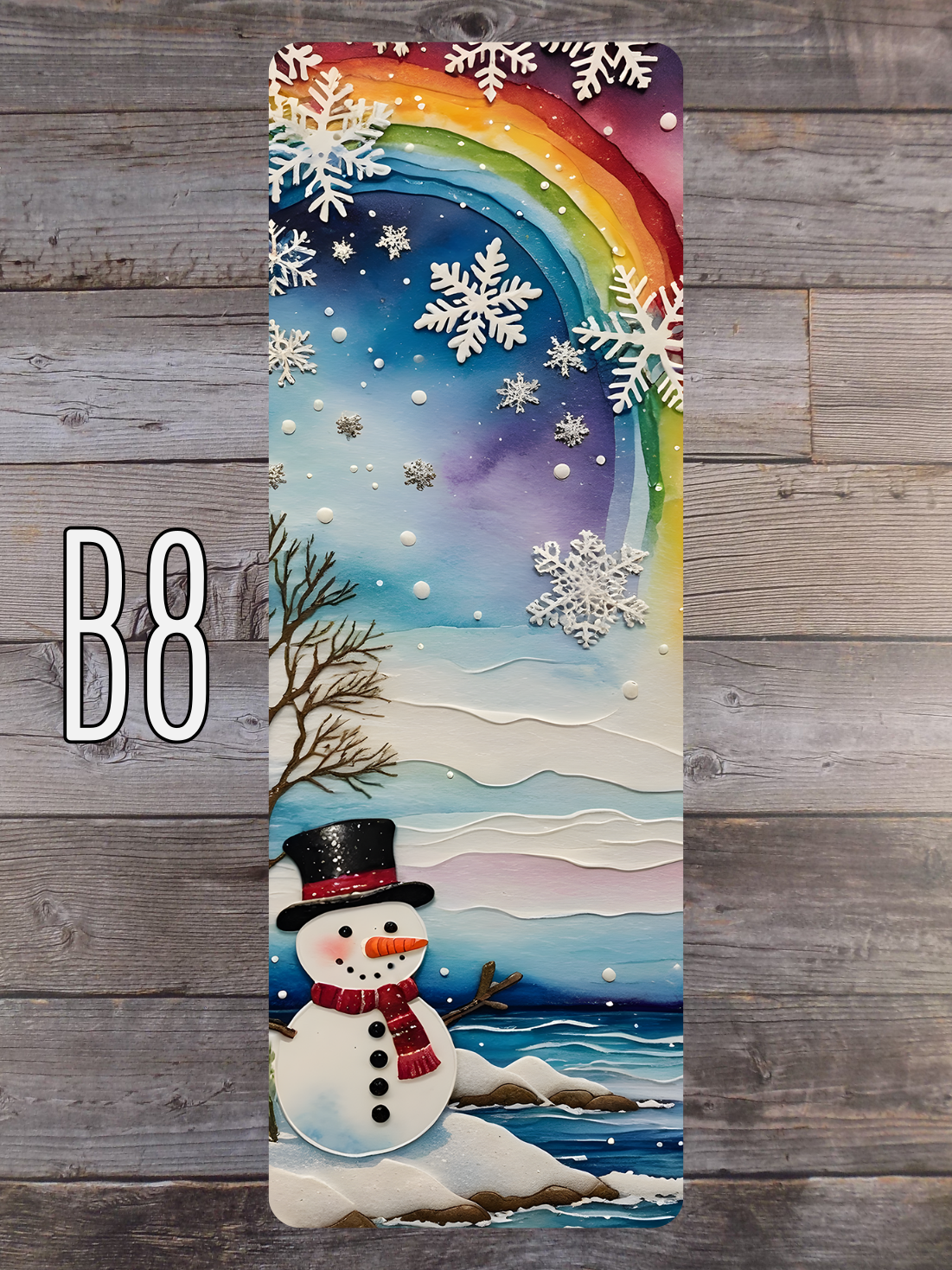 Snowman B Standard Bookmarks