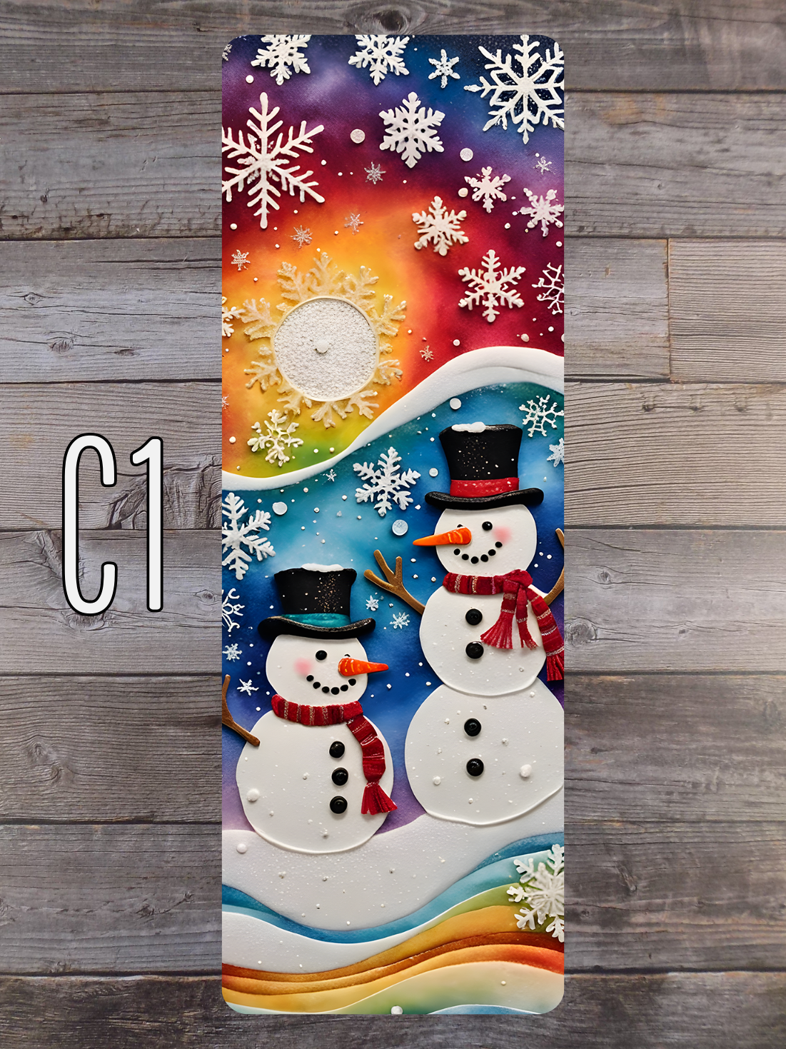 Snowman C Standard Bookmarks