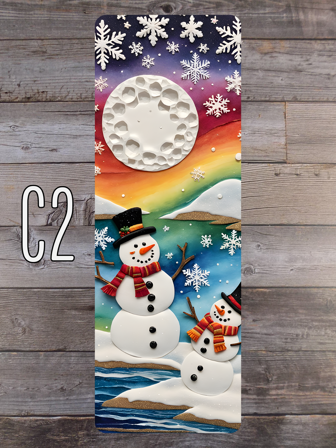 Snowman C Standard Bookmarks