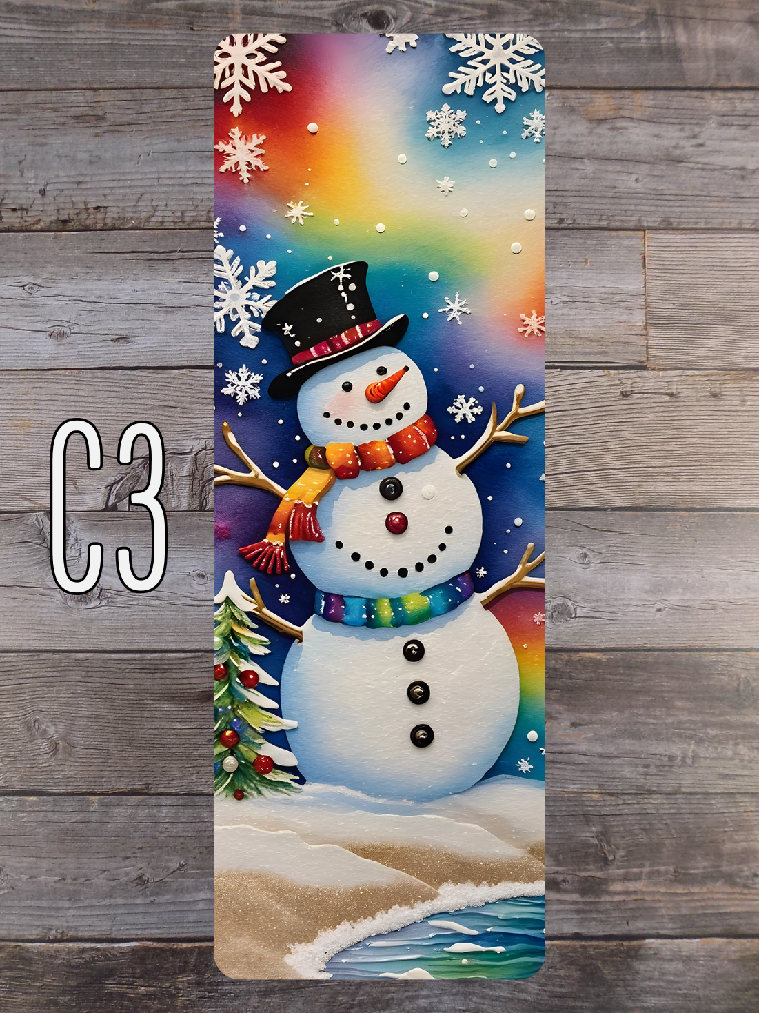 Snowman C Standard Bookmarks