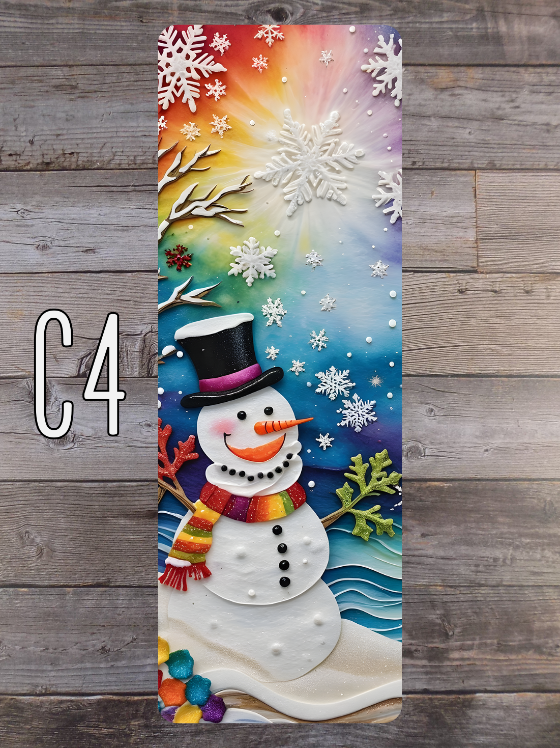 Snowman C Standard Bookmarks