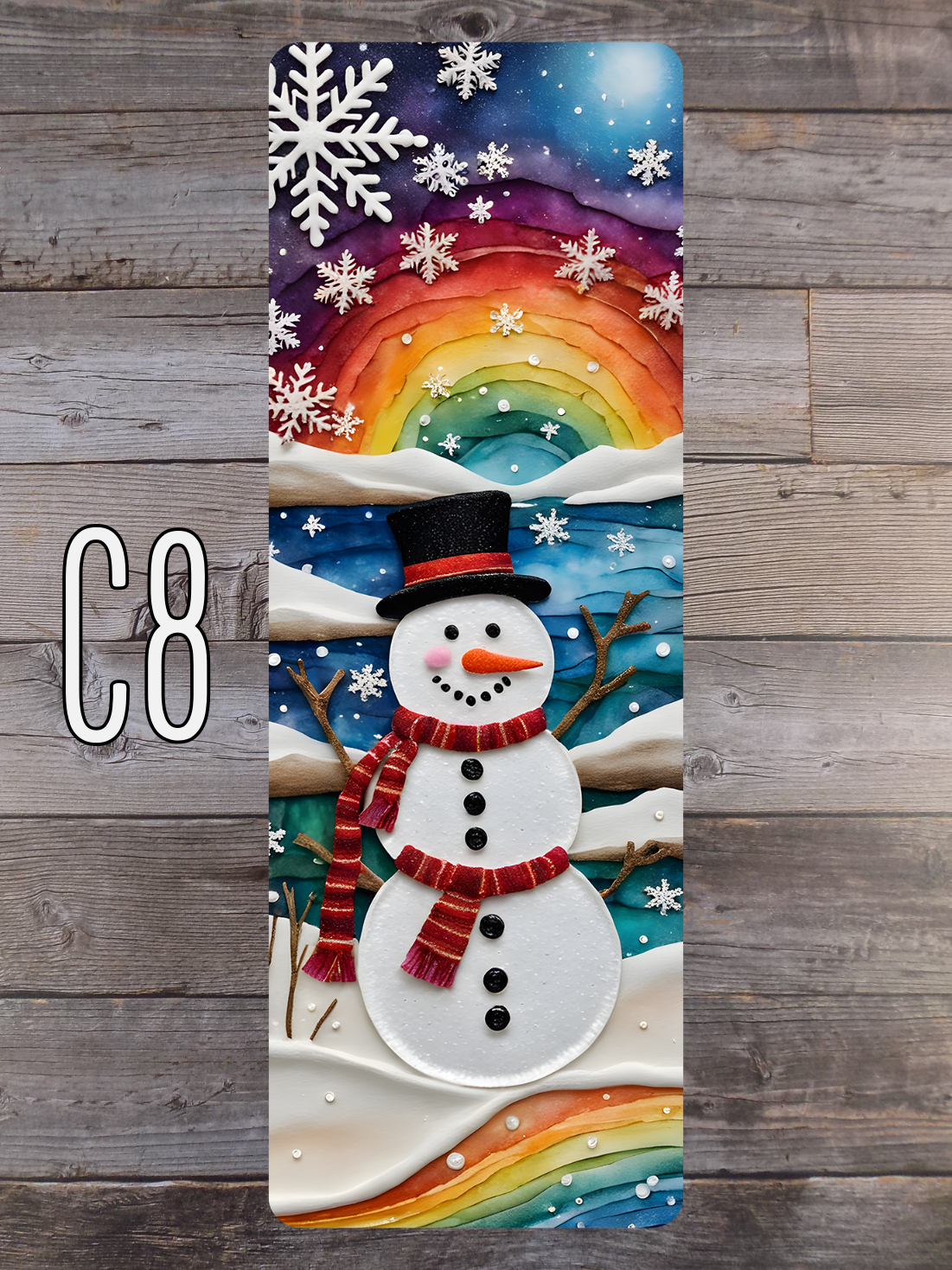 Snowman C Standard Bookmarks