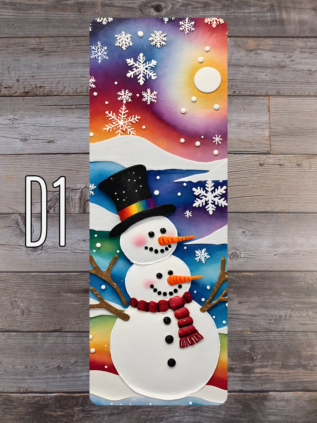Snowman D Standard Bookmarks