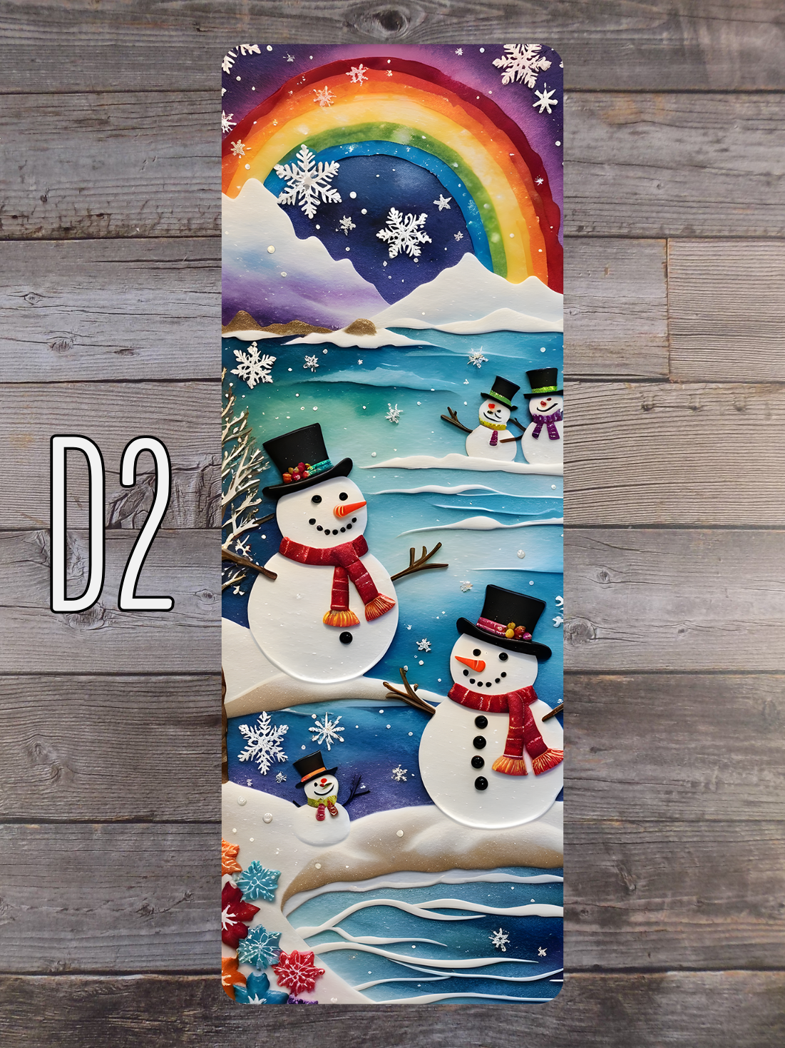 Snowman D Standard Bookmarks