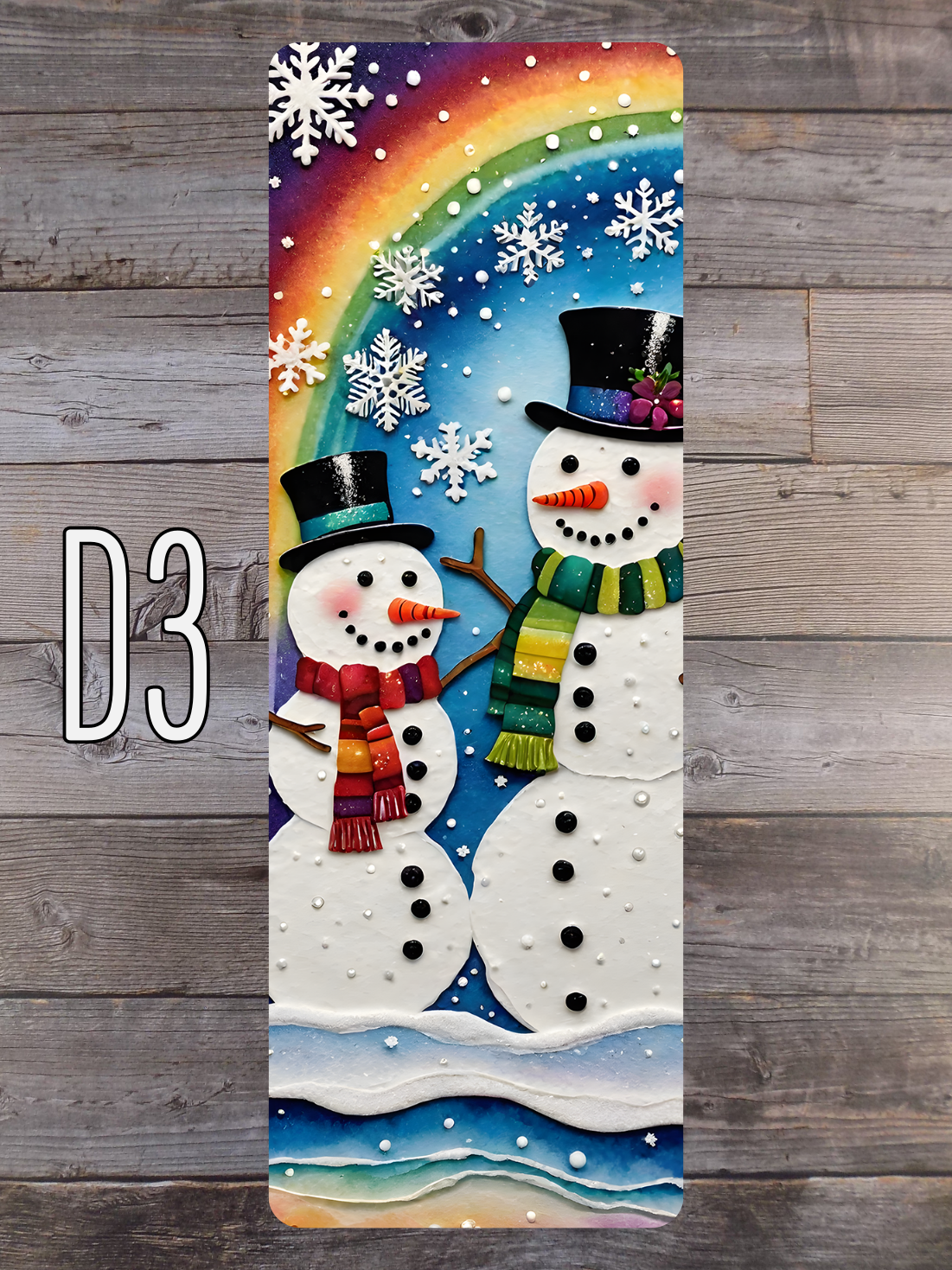 Snowman D Standard Bookmarks