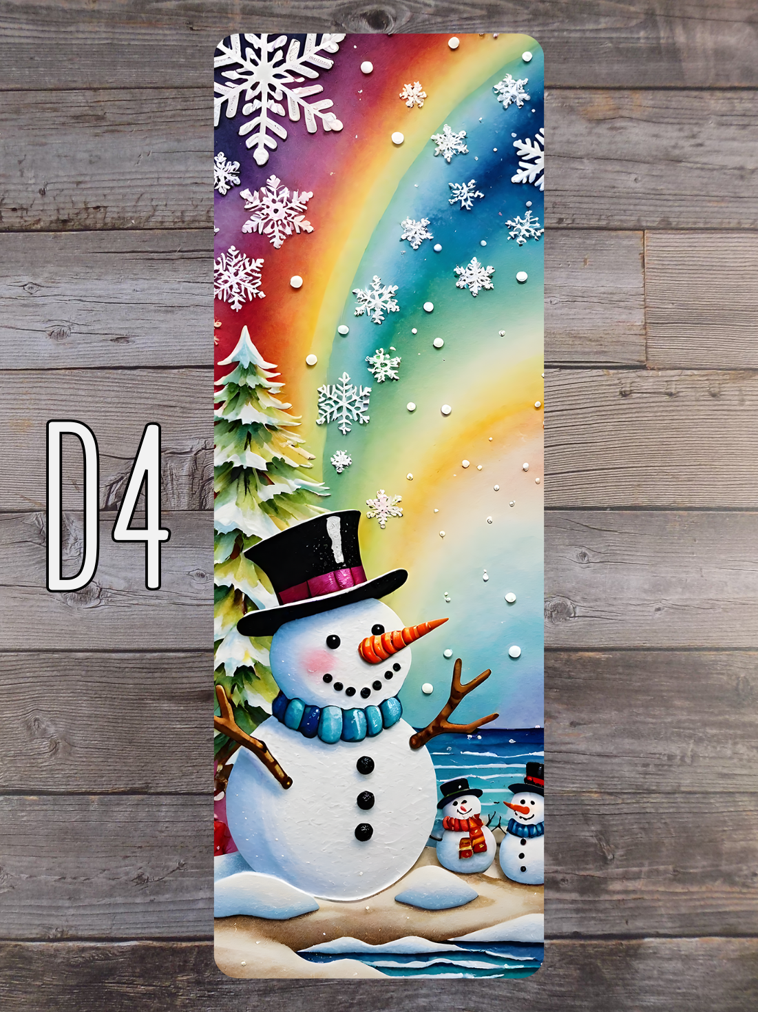 Snowman D Standard Bookmarks
