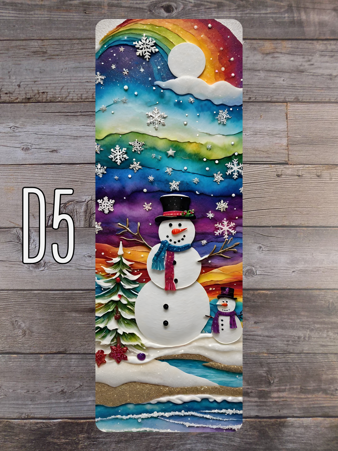 Snowman D Standard Bookmarks