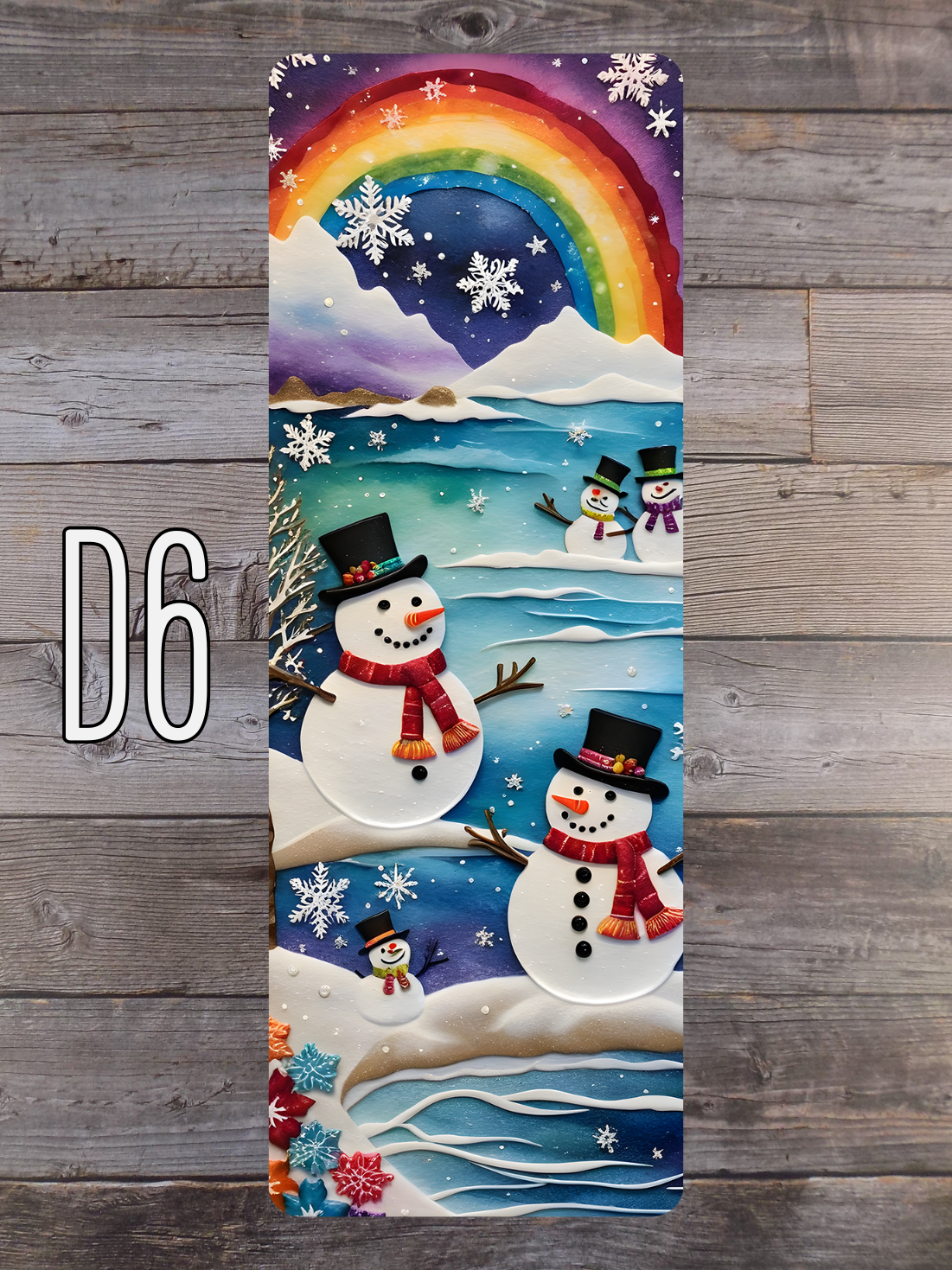 Snowman D Standard Bookmarks