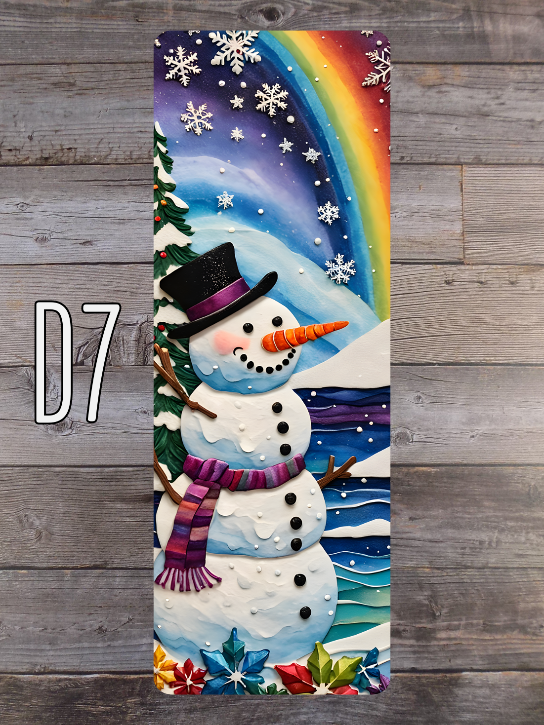 Snowman D Standard Bookmarks