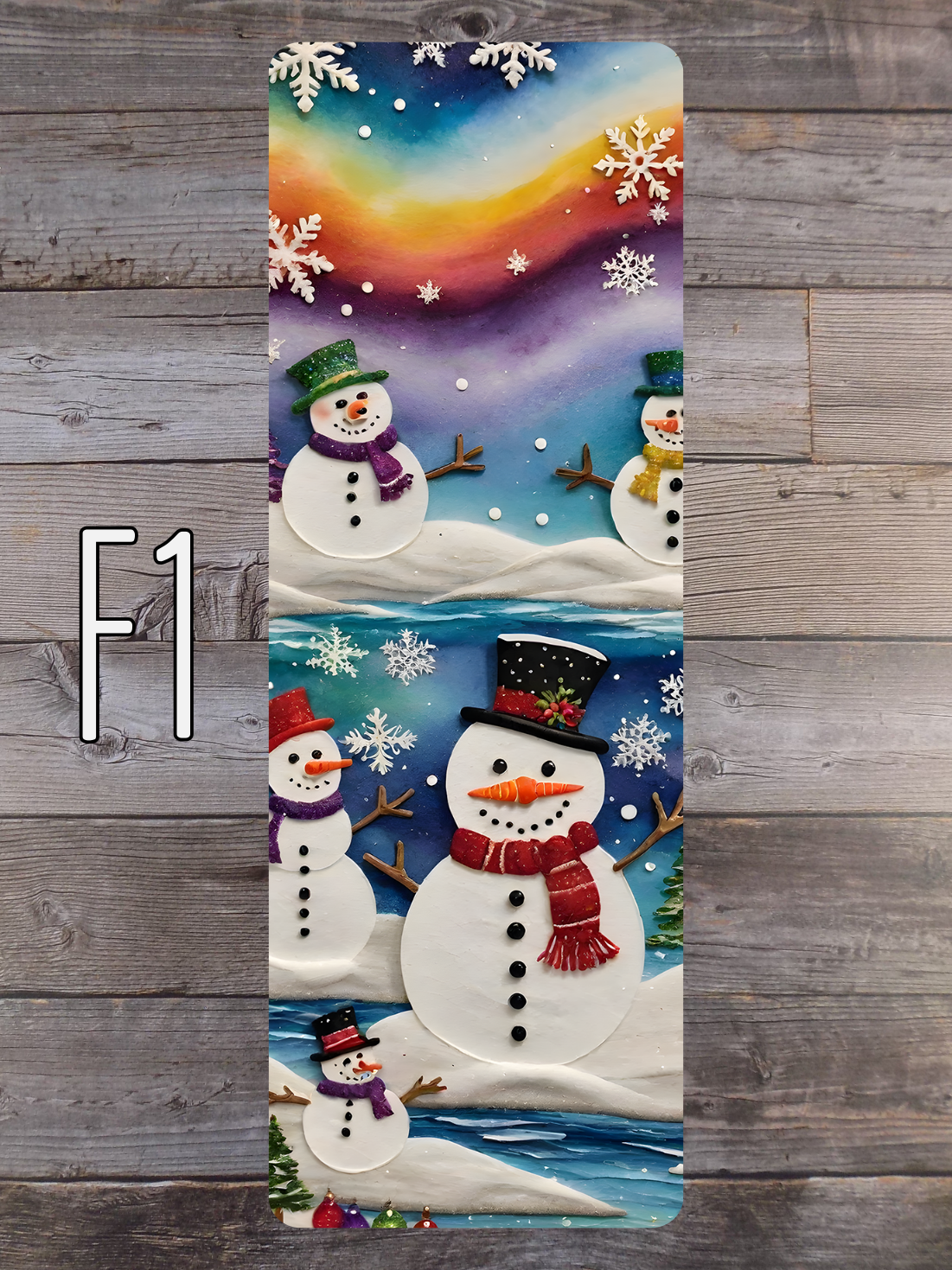 Snowman F Standard Bookmarks