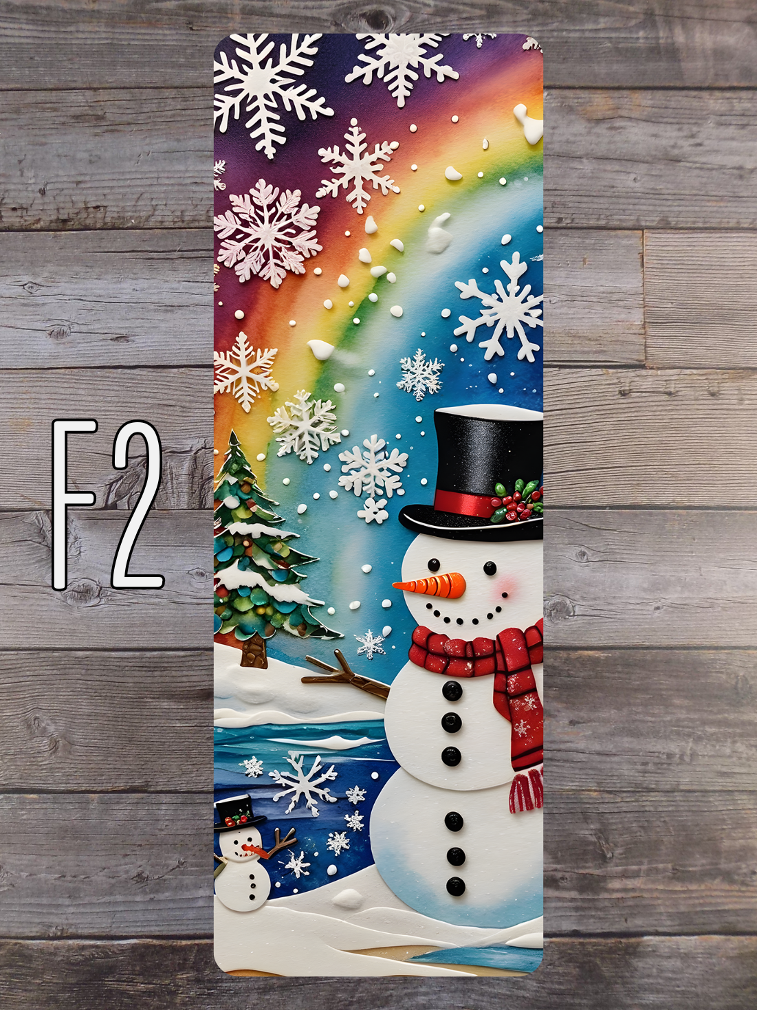Snowman F Standard Bookmarks