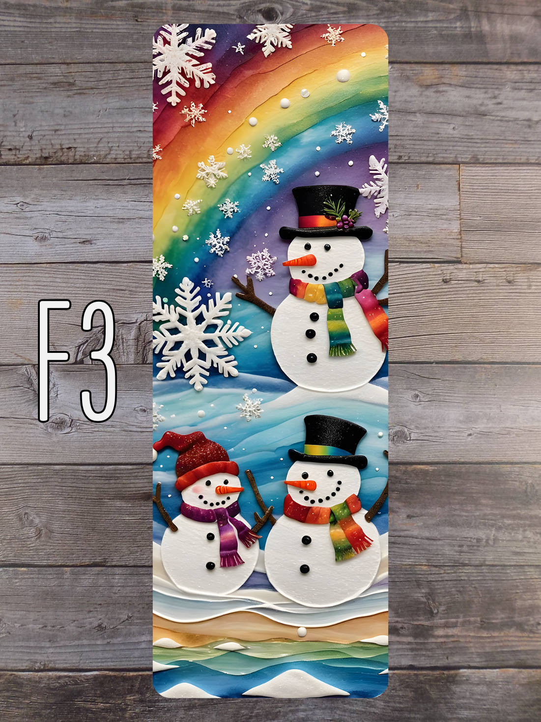 Snowman F Standard Bookmarks